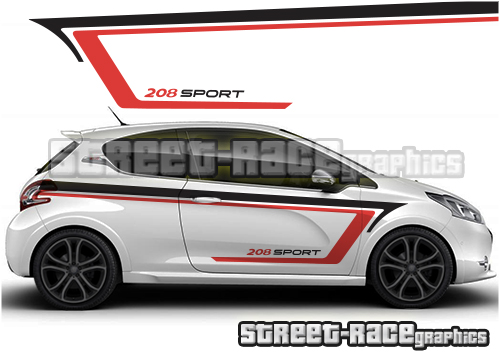 Peugeot 208 rally graphics 008