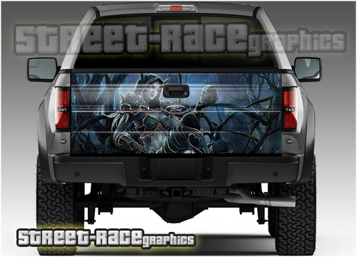 209 - Tailgate wrap (Sexy Demon)