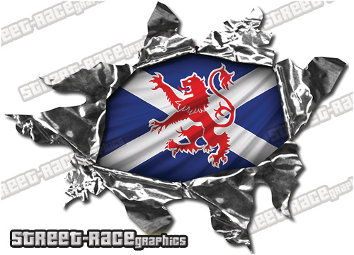 210 Ripped Metal 150mm x 110mm