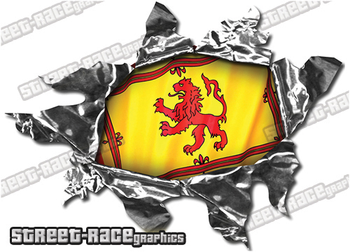 211 Ripped Metal 150mm x 110mm