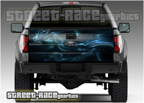 214 - Tailgate wrap (Dragon)