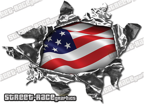 215 Ripped Metal 150mm x 110mm