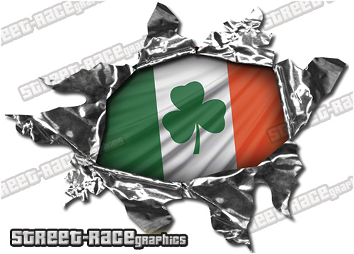 217 Ripped Metal 150mm x 110mm