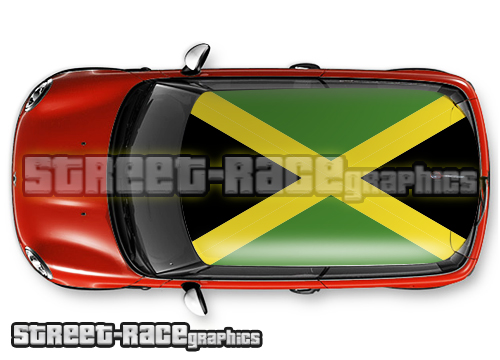 228 - Jamaica flag roof wrap
