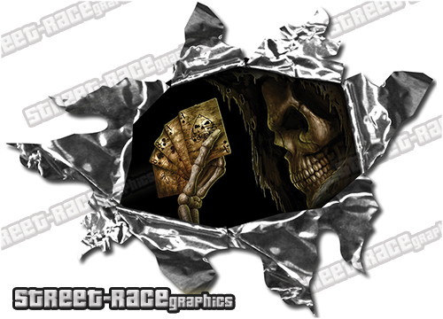 242 Ripped Metal 150mm x 110mm