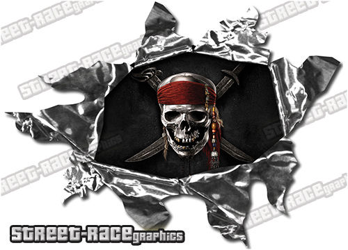 245 Ripped Metal 150mm x 110mm