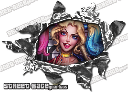 253 Ripped Metal 150mm x 110mm