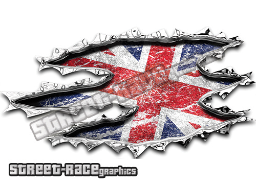 303 Ripped Metal 200mm x 105mm