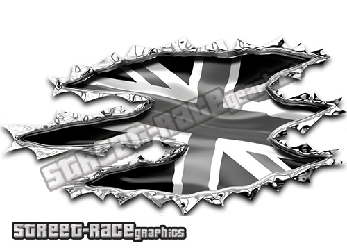 306 Ripped Metal 200mm x 105mm