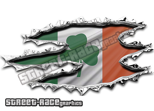 310 Ripped Metal 200mm x 105mm