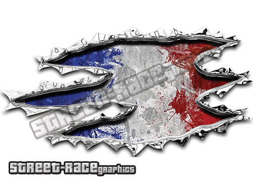 315 Ripped Metal 200mm x 105mm