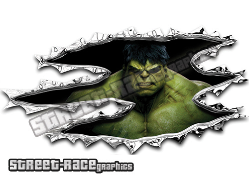 352 Ripped Metal 200mm x 105mm