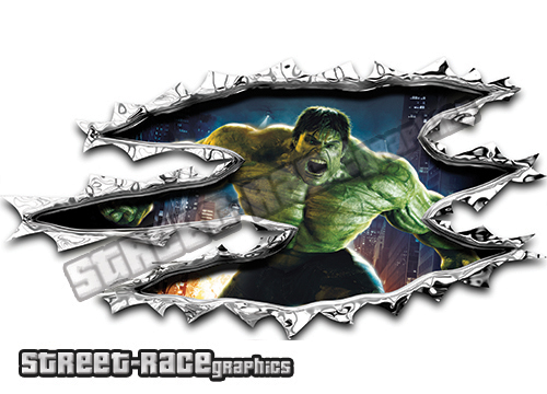 362 Ripped Metal 200mm x 105mm