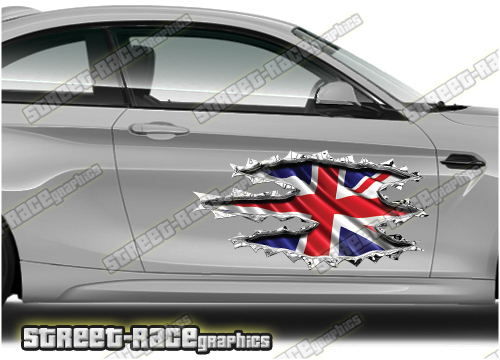 402 Ripped Metal PAIR