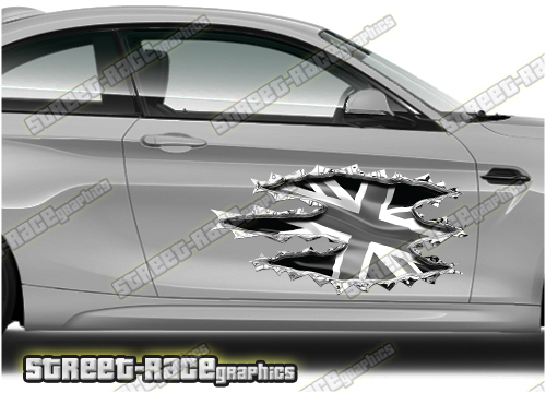 406 Ripped Metal PAIR