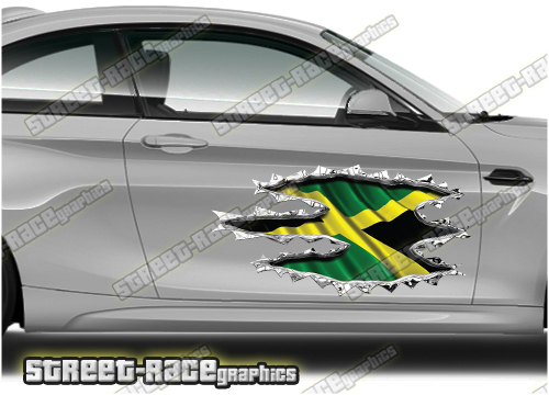 418 Ripped Metal PAIR