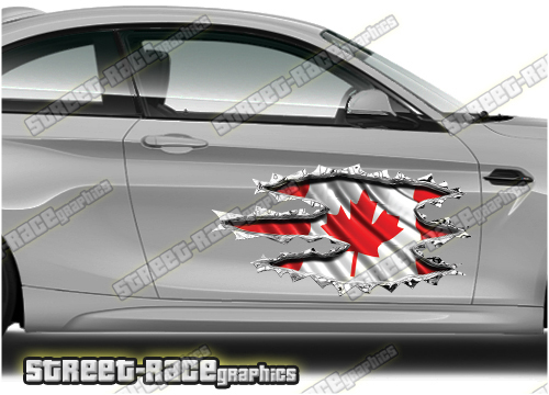 419 Ripped Metal PAIR