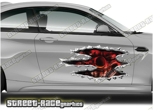 431 Ripped Metal PAIR