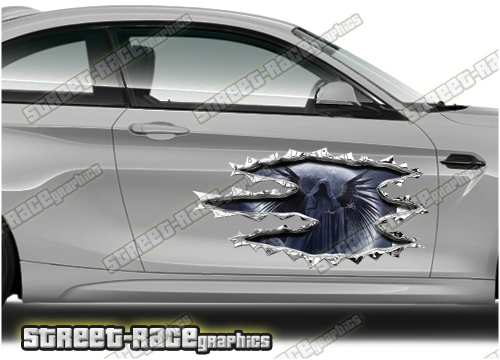 441 Ripped Metal PAIR