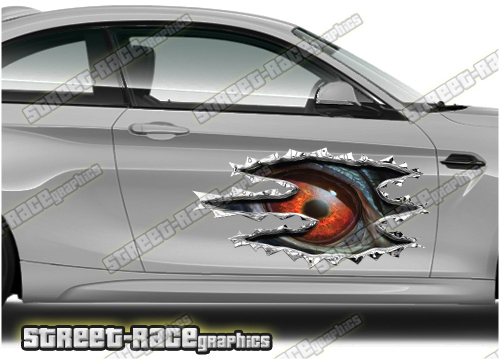 446 Ripped Metal PAIR