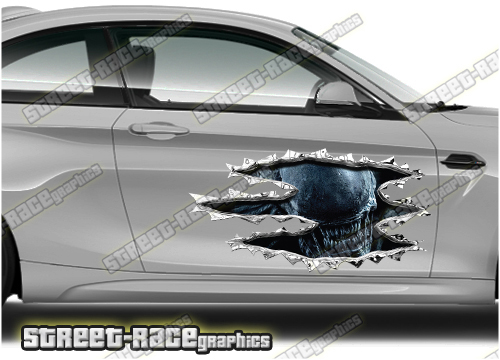 463 Ripped Metal PAIR