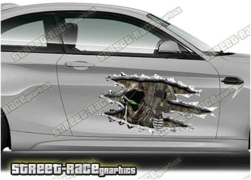 470 Ripped Metal PAIR