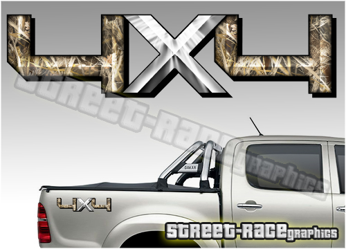4x4 OFFROAD sticker pair 033 (290mm)