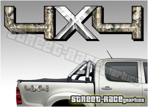 4x4 OFFROAD sticker pair 034 (290mm)