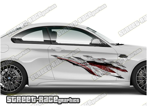 502 Ripped Metal PAIR