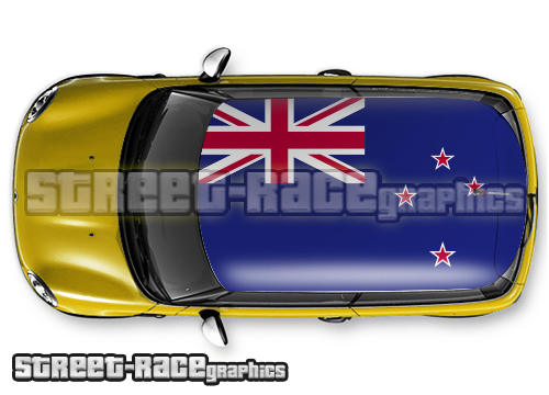 502 - New Zealand flag roof wrap