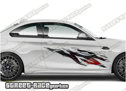 507 Ripped Metal PAIR