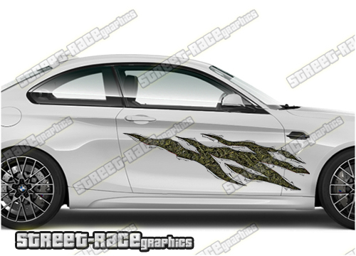 523 Ripped Metal PAIR