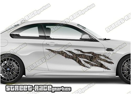 524 Ripped Metal PAIR