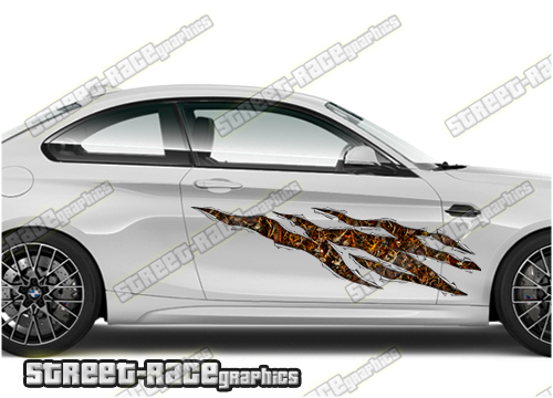 532 Ripped Metal PAIR