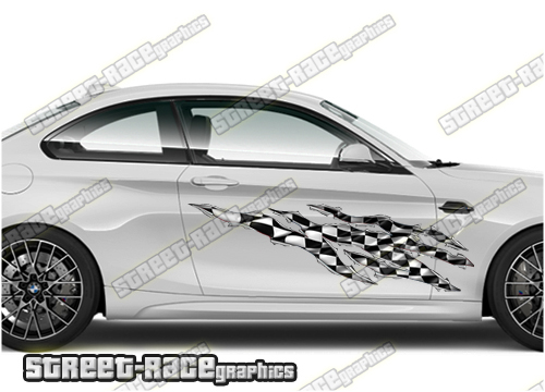 542 Ripped Metal PAIR