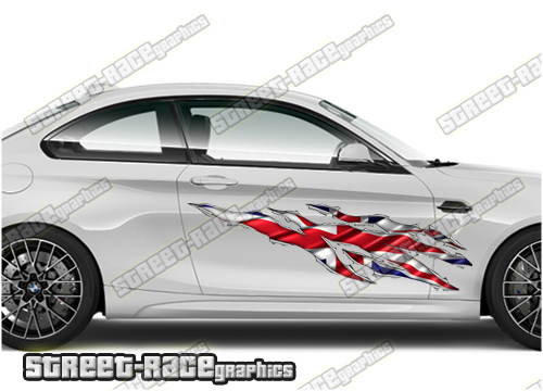 546 Ripped Metal PAIR