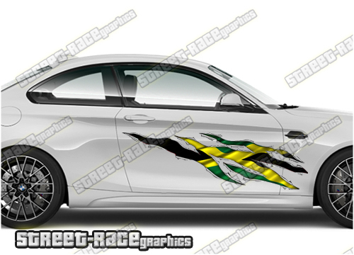 548 Ripped Metal PAIR