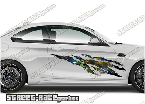 571 Ripped Metal PAIR