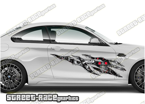 574 Ripped Metal PAIR