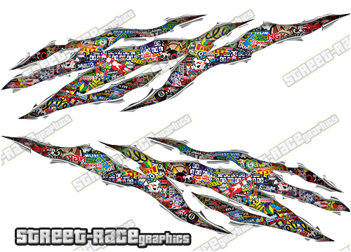 581 Ripped Metal PAIR - Image 2