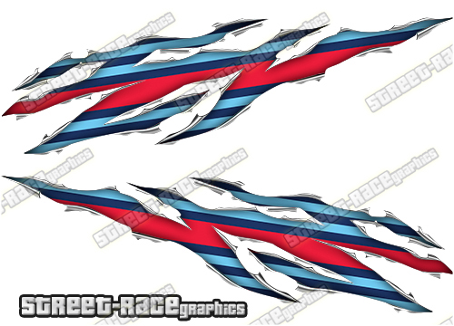 587 Ripped Metal PAIR - Image 2