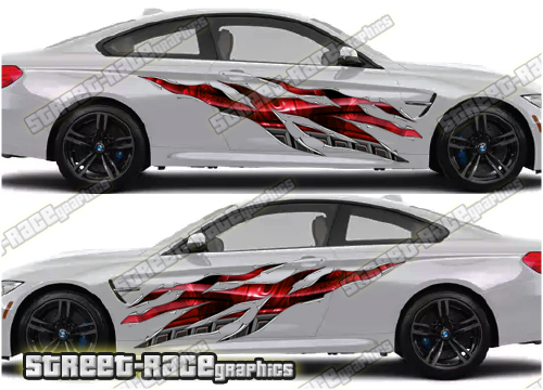 605 Ripped Metal PAIR