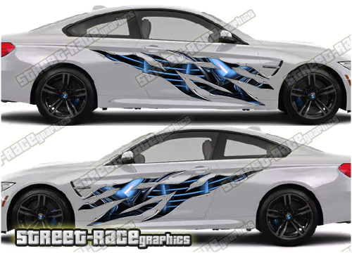 606 Ripped Metal PAIR