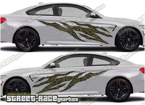 623 Ripped Metal PAIR