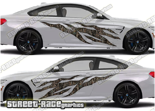 624 Ripped Metal PAIR