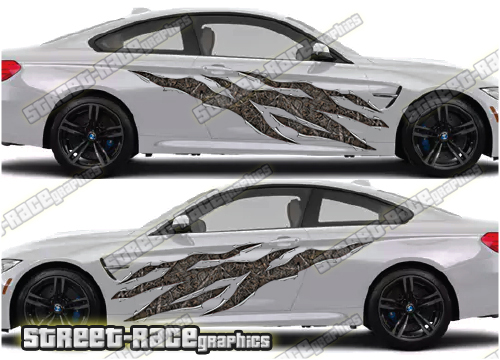 629 Ripped Metal PAIR