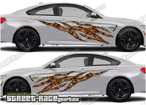 630 Ripped Metal PAIR