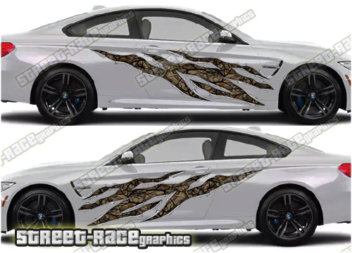 631 Ripped Metal PAIR