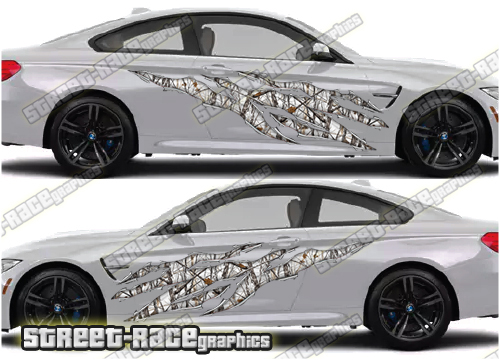 633 Ripped Metal PAIR