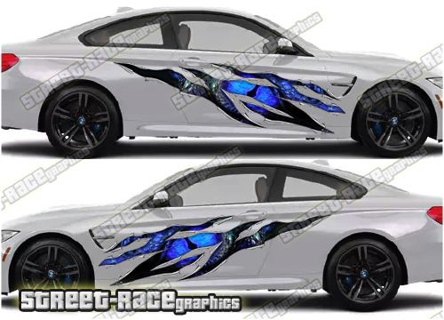 661 Ripped Metal PAIR